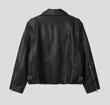 エール ヴィンテージ ウォッシュド クロップ ライダー ジャケット