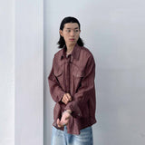 3D Pleated Western Shirt
