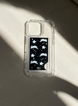 [MADE] Bright Rabbit Card Jelly Case (Black)