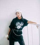コラボレーション オーバーサイズTシャツ- BLACK | 浜野はるき × VENHIT