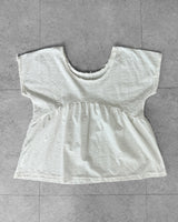 エンボス オフショルダー Tシャツ