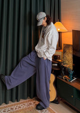 Pigment Balloon A-Line Wide Pants 4COLOR