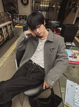 Media Rib Flare Denim Pants