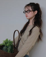 [ORIGINAL] Bay Round Acetate Frame Glasses