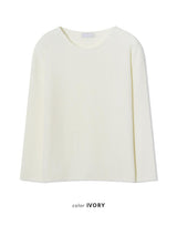 ASCLO Warm Boat Neck Rib Knit T (6color)