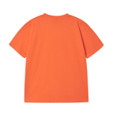 25SS ニュースペーパーラビットショートスリーブTシャツ オレンジ