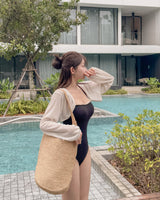 Bolero Linen Cardigan