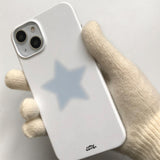 [made] bebe star skyblue phone case (hard)