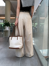 El's Summer Linen Wide Slacks / 2 colors