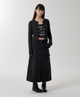 HAND STITCH CROP CARDIGAN