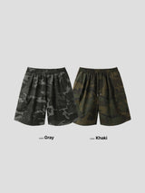 Camo Pocket Cargo Bermuda Shorts 2COLOR