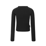 DAISY TOP-BLACK