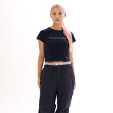 ザットガールバイブTシャツ_ネイビー