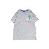 STANDARD EXOTIC PALM TREE SHOR SLEEVED T-SHIRT (UNISEX)_SYS6TS07MG
