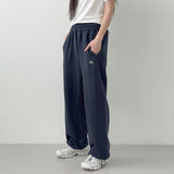ステッチロゴストリングジョガーパンツ [NAVY]