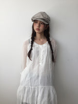 Hibbi neck frill dress (2color)