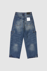 No.1459 hidden pocket denim PT (3color)
