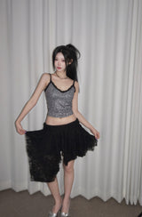Bohemian lace skirt