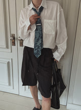Nation seersucker overfit shirt