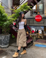 Sorbet Summer シースルーリブカーディガン
