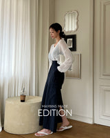 【MADE】Slit Back Maxi Skirt