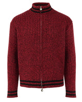 Mwoong Italy Wool Cashmere Knit Zip-up(RED)