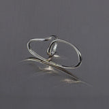 [925silver] Line art ring