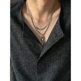 [UNISEX] Pendant chain necklace