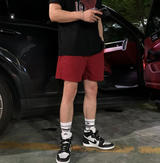リウウォッシングコットンバンディングショーツ