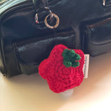 (made) tomato star light bulb keyring
