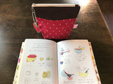 【60％限定】チョコラブベリーポーチ / 2 colors