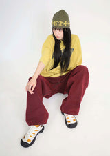 (UNISEX)ナーディーオーバーサイズチェックシャツ