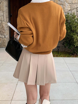 Wanted Pleated Mini Skirt