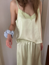  satin lace skirt 