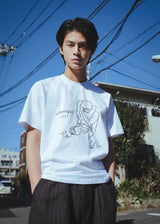 イラストプリントTシャツ