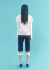  layered puff top_ivory