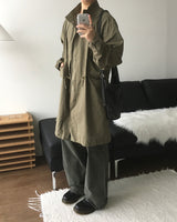 Vent High Neck Fishtail Jacket