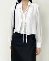 Rody texture layered blouse