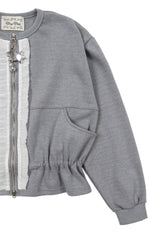 Starring Zip-Up Jacket [Gray]