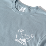 JUST REACH LONG SLEEVE T-SHIRT(SORA BLUE)