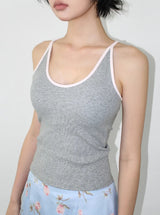 [with cup] TIPPING SLEEVELESS