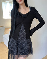 Lighty Tencel Button Cardigan