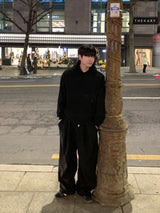 Arts corduroy brushed hood