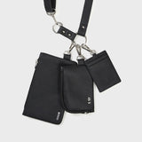 3 pouch utility strap bag