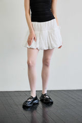 ANNIE BALLOON SKIRT PANTS / WHITE