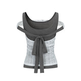 Brenna Lettering Strap Top