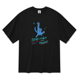 ストップブルーTシャツ
