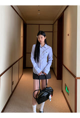 スカイレースボウ長袖シャツ