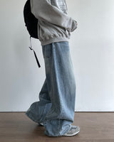 Dart Balloon Denim Pants 3C