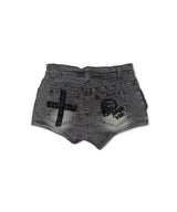 scul denim shorts